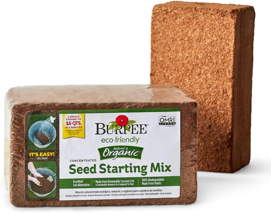 Seed starting mix for germination Seed starting mix for germination