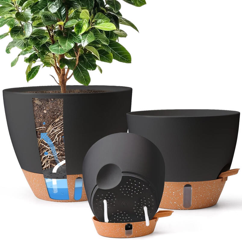 Self watering pot for plants Self watering pot for plants